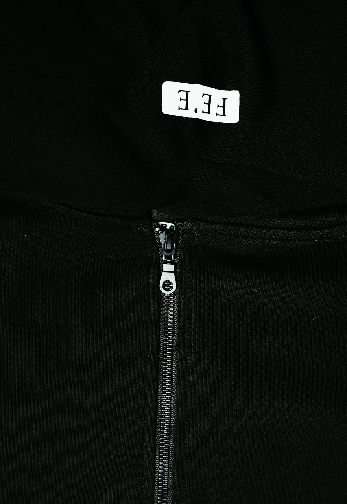 Zip Up Hoodie - Fe’e Ink Black