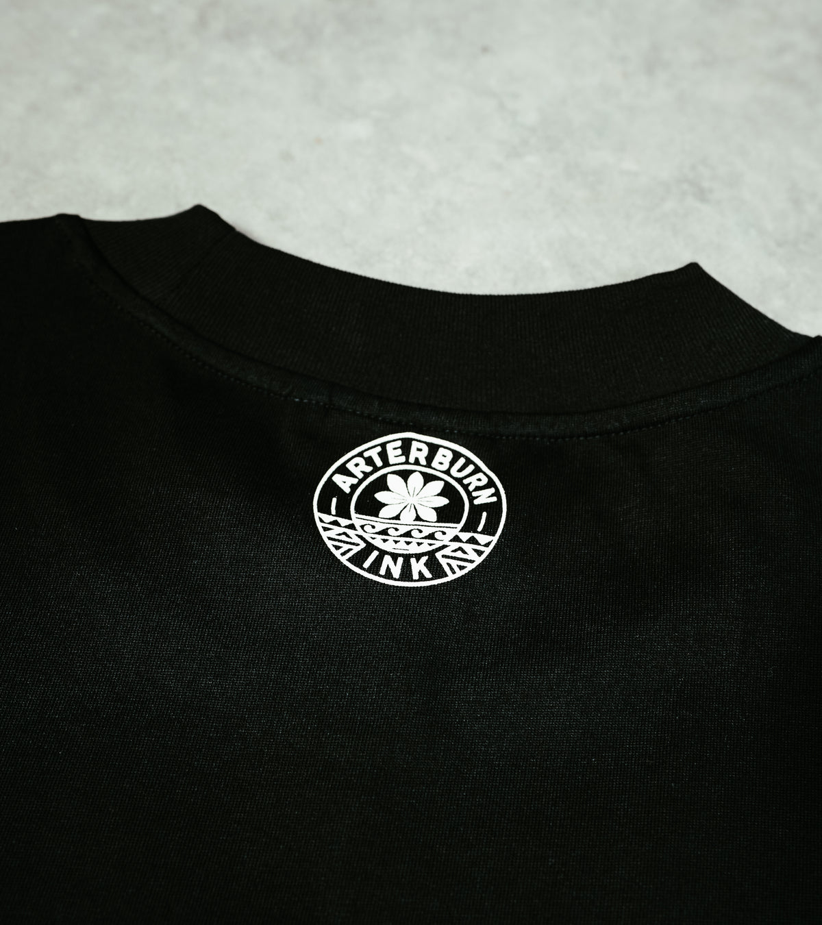Manulua Tee Black - Heavyweight Oversized Graphic Tee