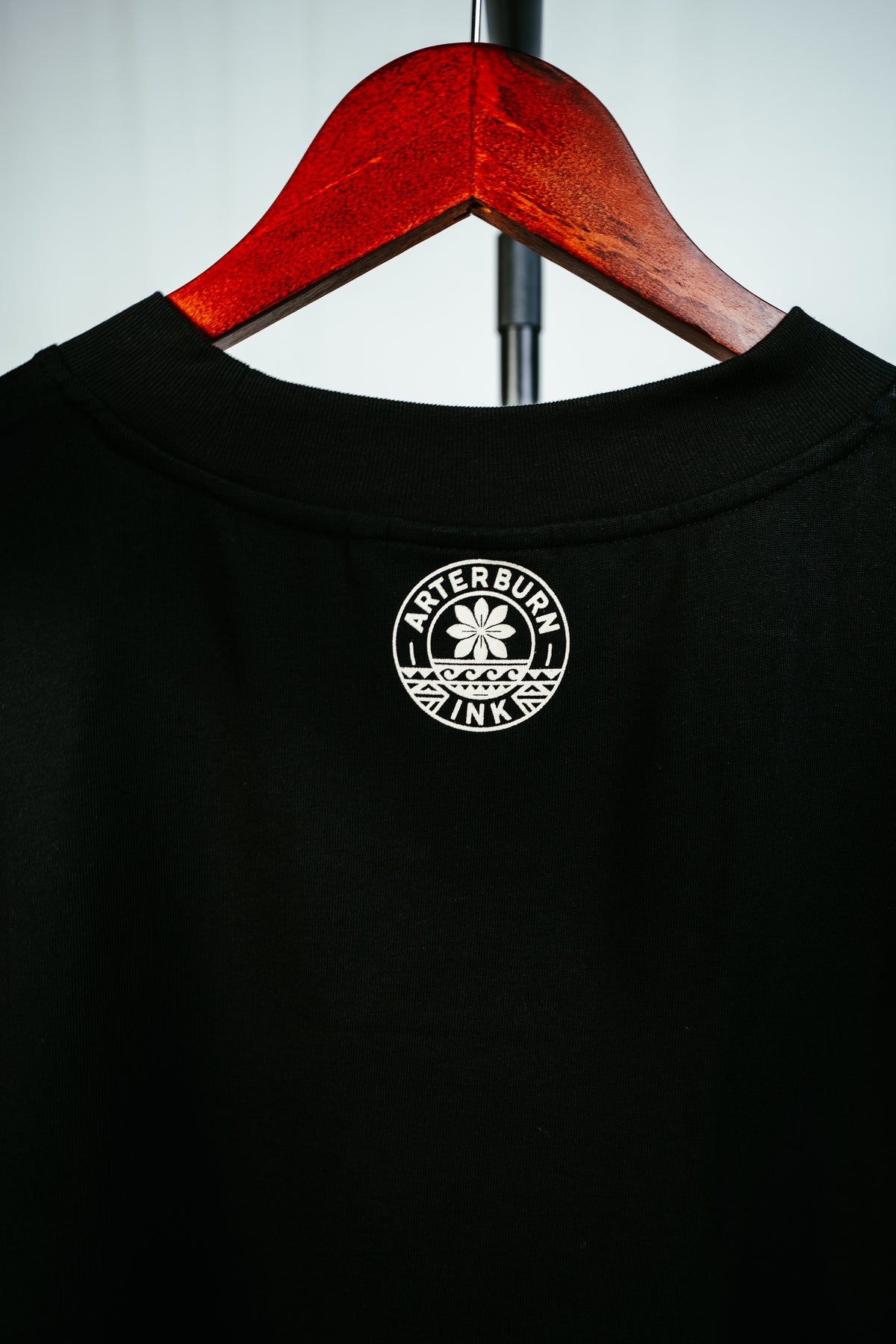 Manulua Tee Black - Heavyweight Oversized Graphic Tee