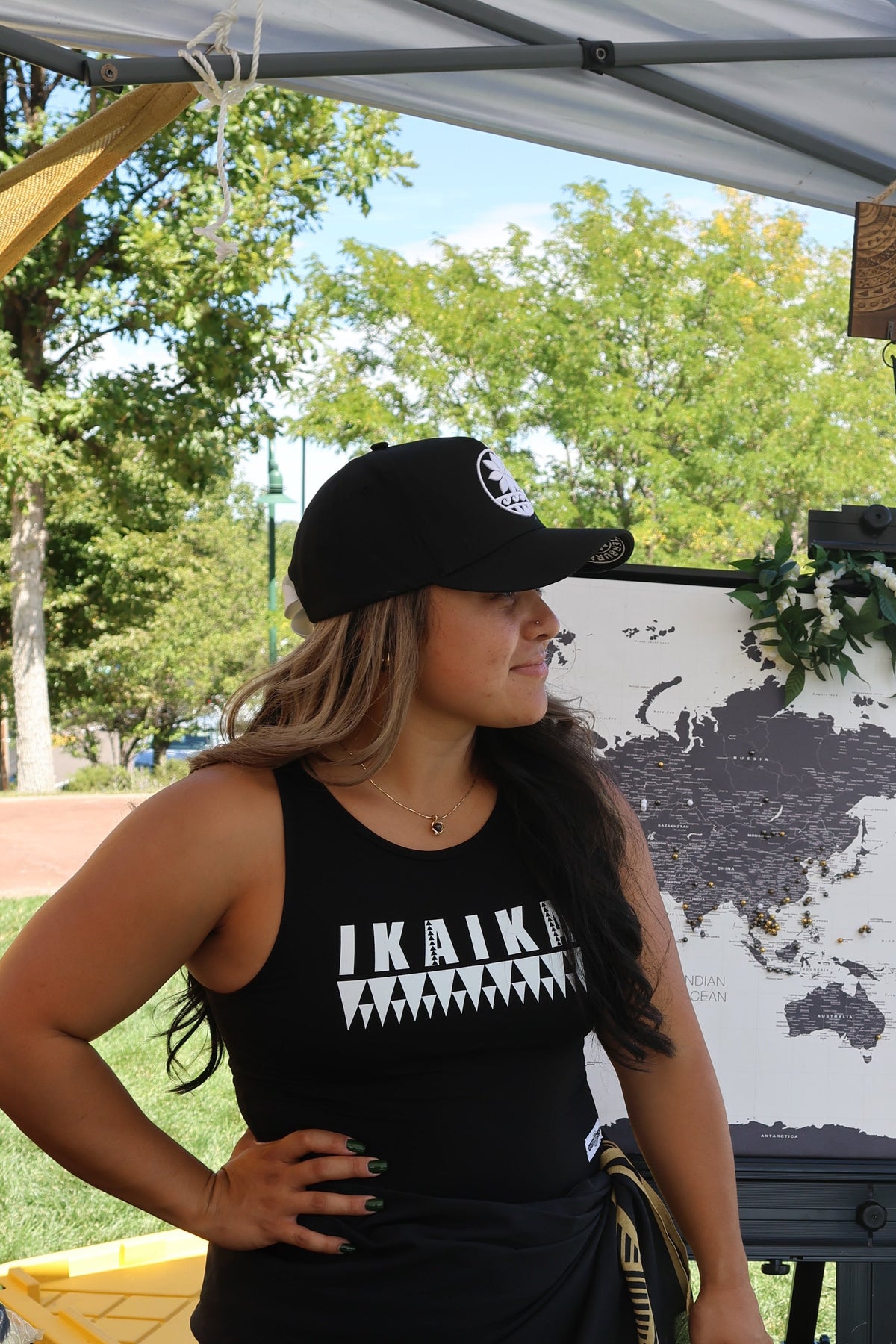 Mako 5 Panel Hat - Black