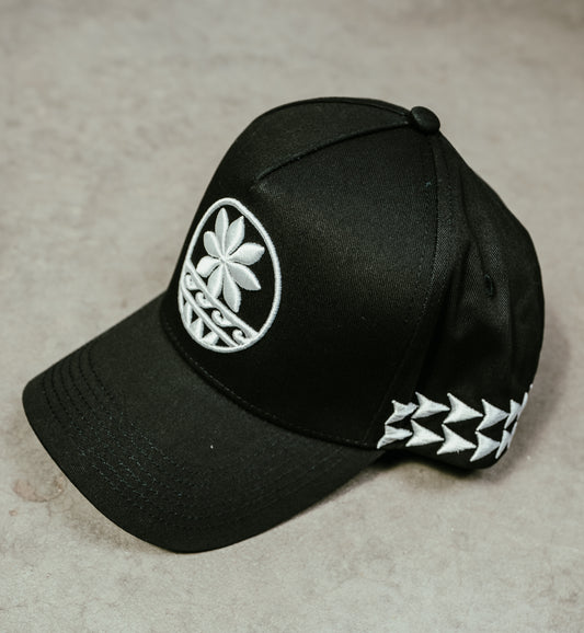 Mako 5 Panel Hat - Black