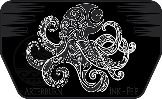 Pre-Order Black Friday Fe’e Embossed Vinyl Sticker