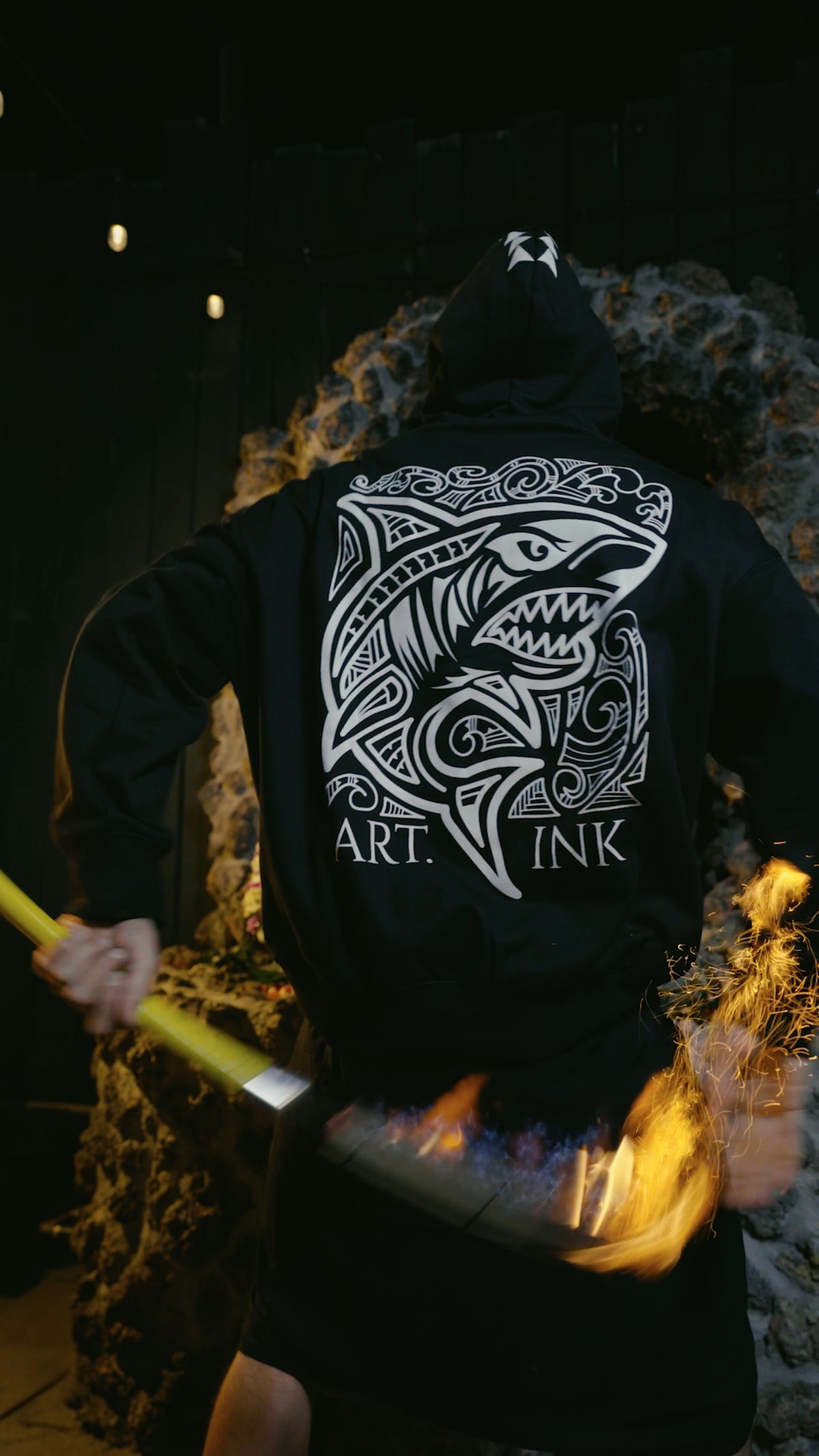 Hoodie – Mako Ink Black