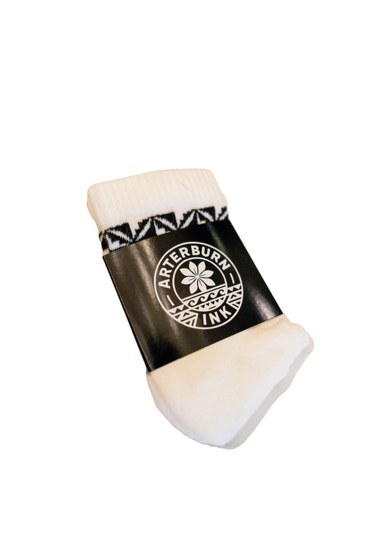 Manulua Sock - Classic White
