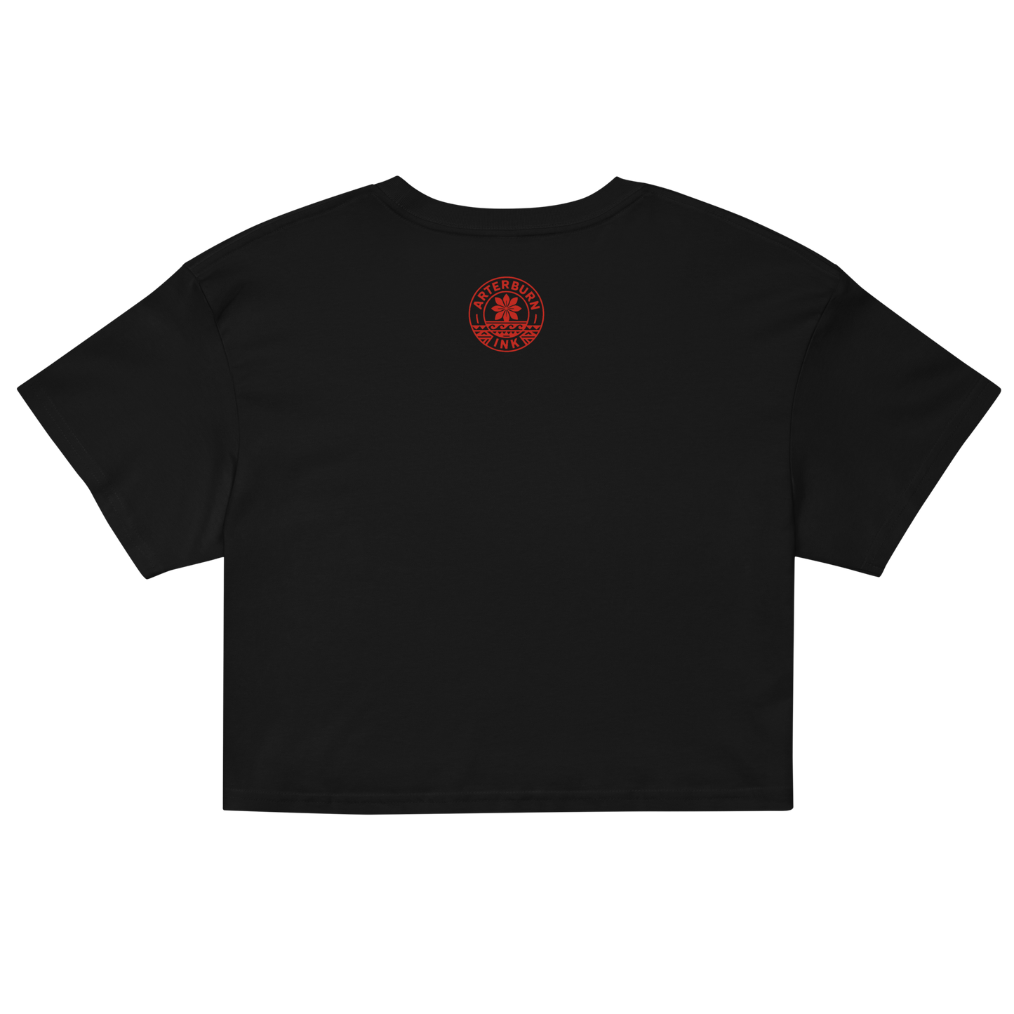 Nafanua Exclusive Crop Tee Shirt - Black