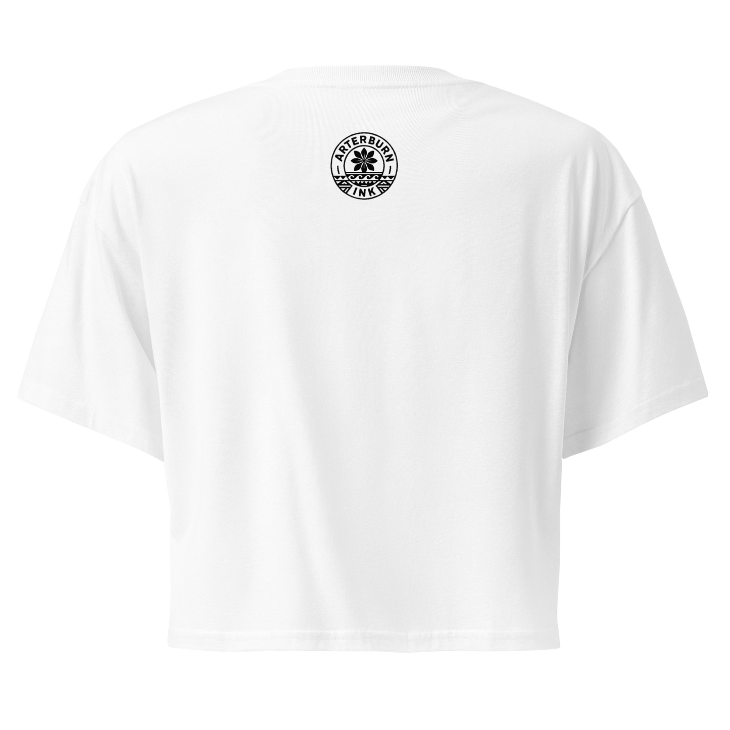 Nafanua Exclusive Crop Tee Shirt - White